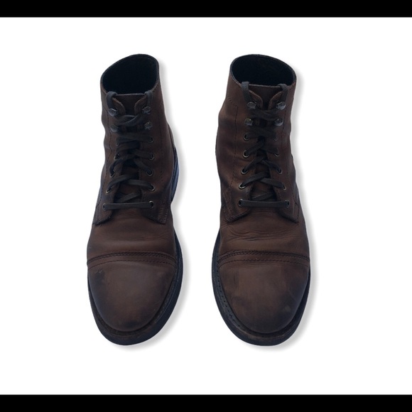 SOLD Thursday Leather everyday Captain lace up - Picture 3 of 6